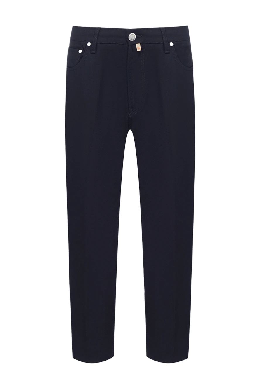 Corneliani man black wool pants for men 146664 - photo 1