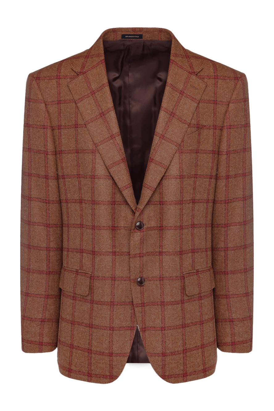 Sartoria Latorre man men's beige wool and cashmere jacket 147417 - photo 1