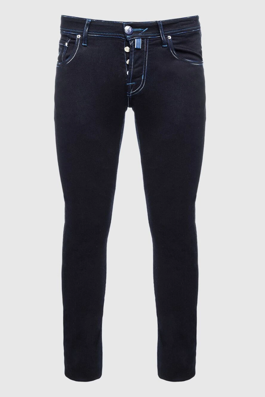 Jacob Cohen мужские джинсы из текстиля синие мужские купить с ценами и фото 147522