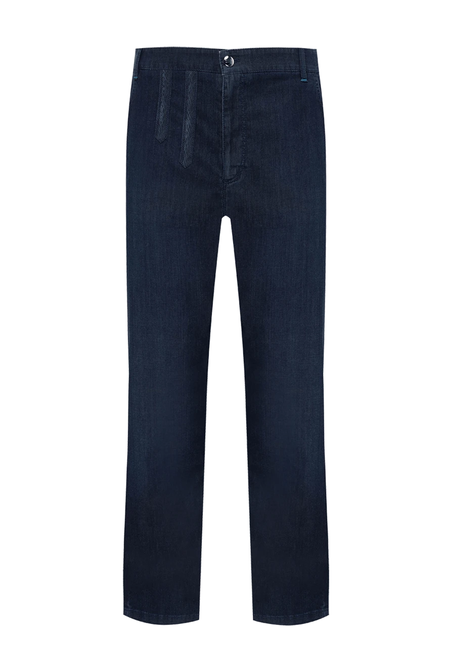 Zilli чоловічі джинси з бавовни сині чоловічі купити фото з цінами 148159 - фото 1
