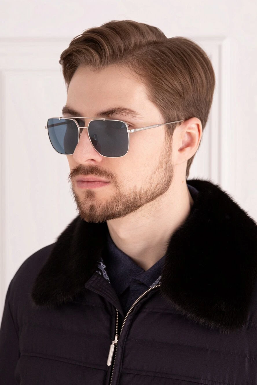 Chopard мужские очки солнцезащитные из металла и пластика серые мужские купить с ценами и фото 148172