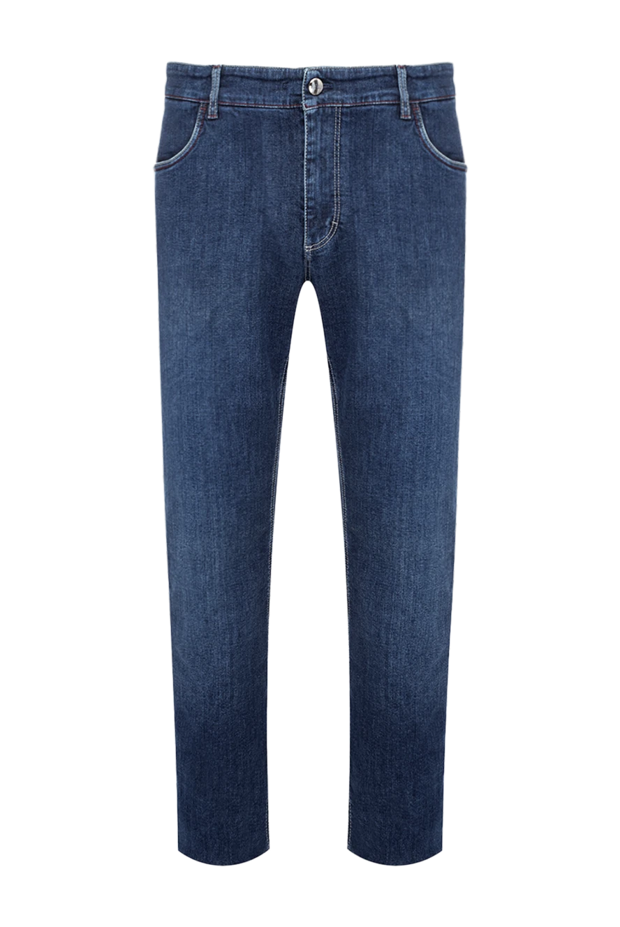 Zilli blue cotton jeans for men 148307 - photo 1