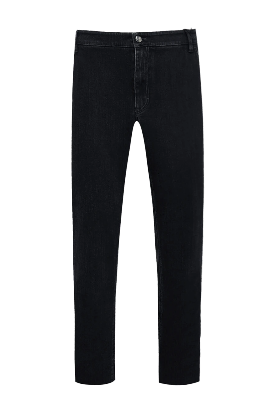 Zilli black cotton and polyamide jeans for men 148344 - photo 1