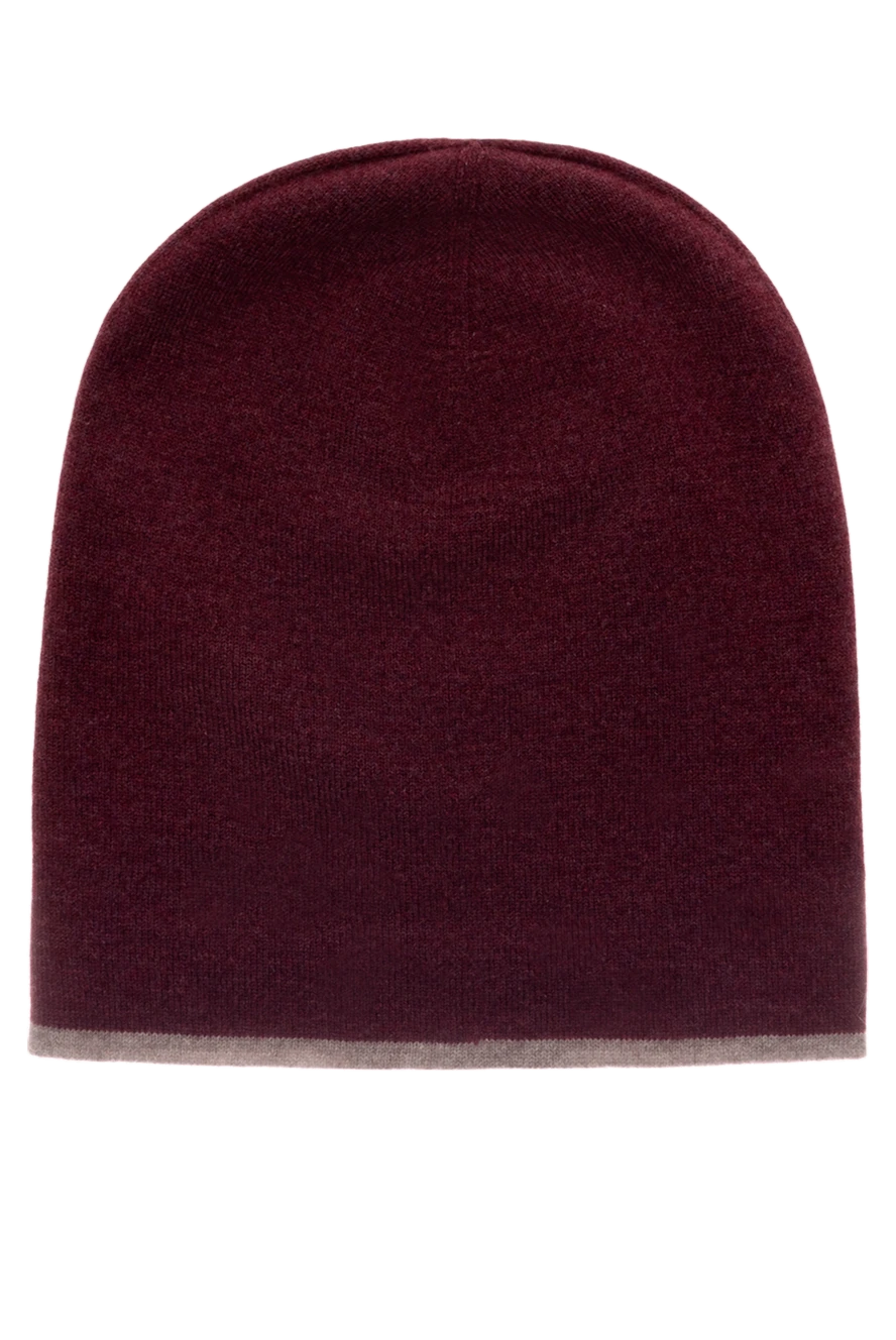 Brunello Cucinelli шапка из кашемира красная мужская 148447 - фото 1