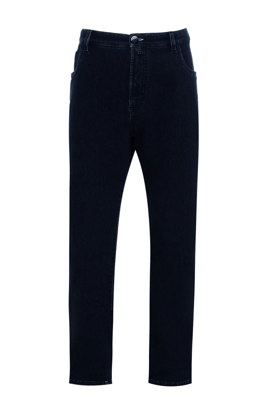 Scissor Scriptor мужские джинсы из хлопка и полиэстера синие мужские купить с ценами и фото 148533 - фото 1