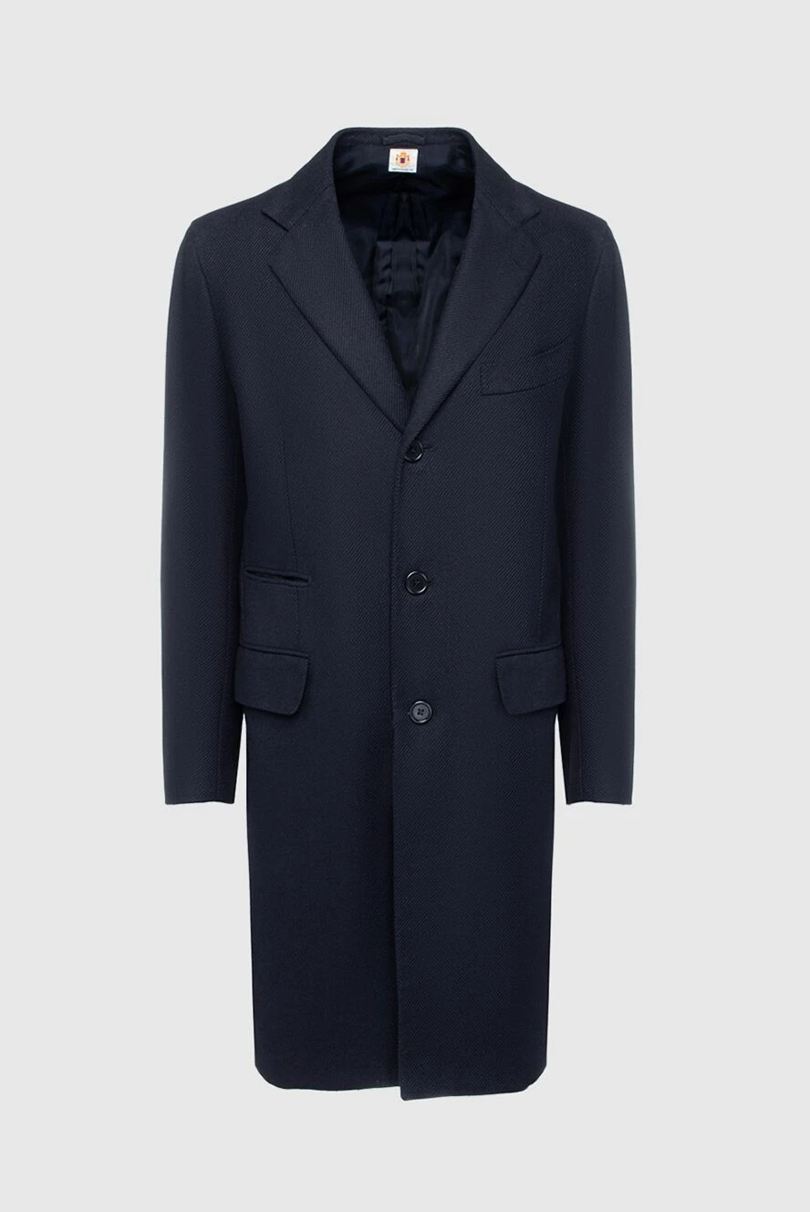 Borrelli мужские пальто из шерсти черное мужское купить с ценами и фото 148704 - фото 1