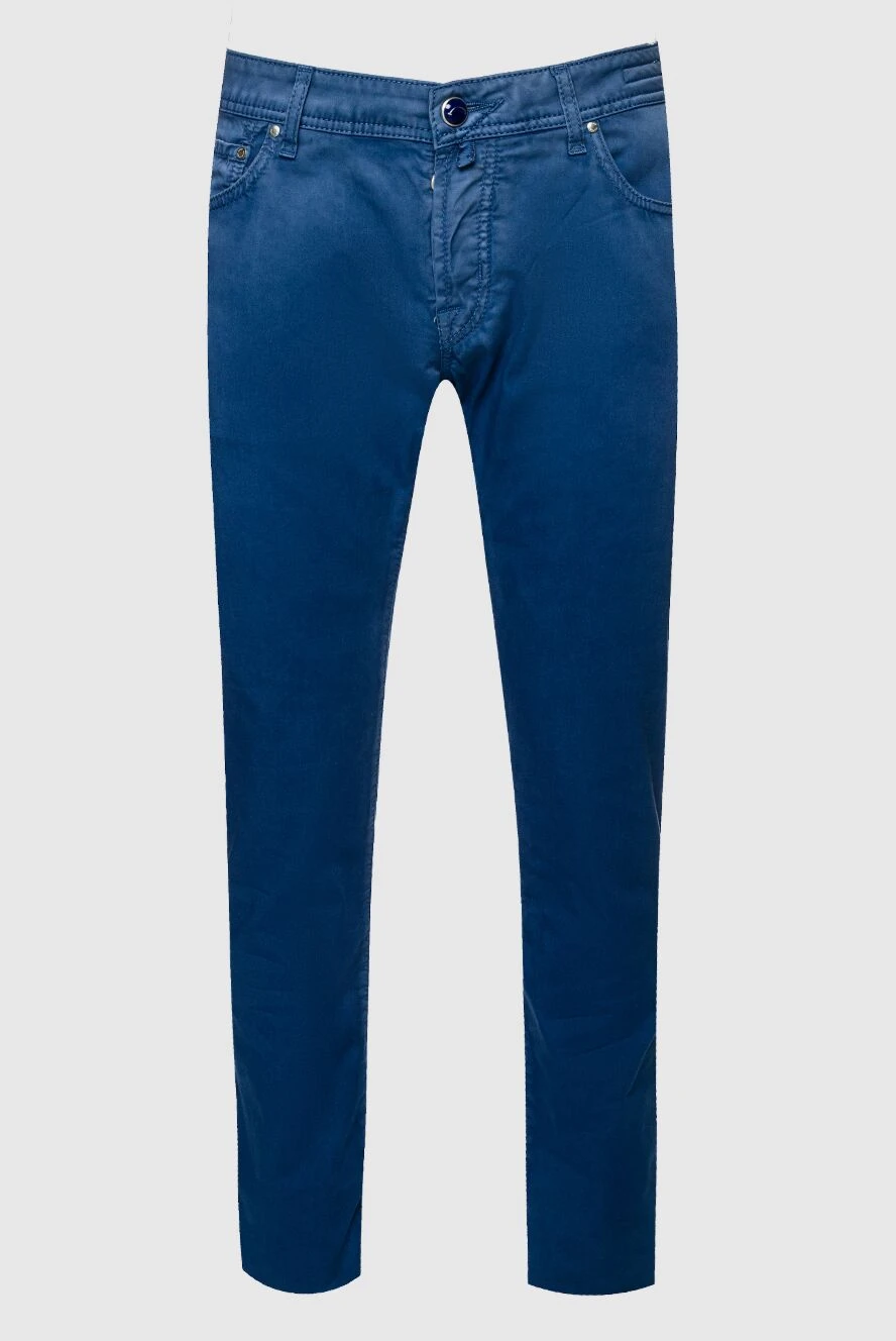 Jacob Cohen чоловічі джинси з бавовни сині чоловічі купити фото з цінами 148872 - фото 1