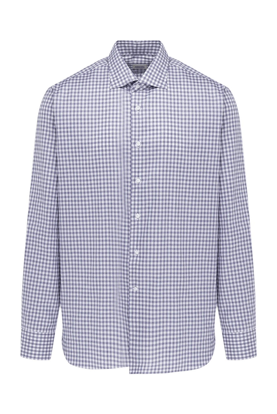 Alessandro Gherardi мужские сорочка из хлопка белая мужская купить с ценами и фото 149729
