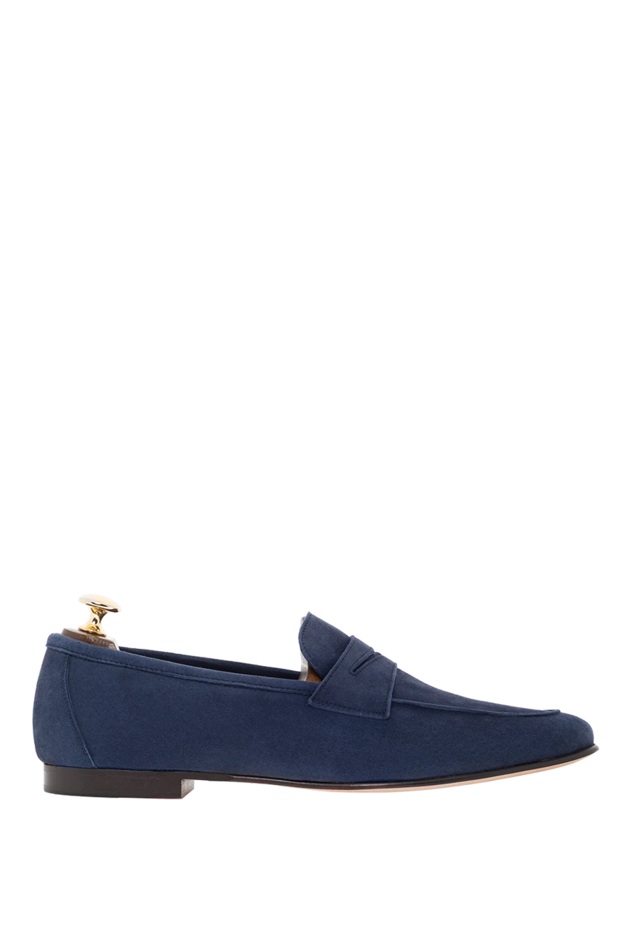Andrea Ventura gray suede loafers for men 149839 - photo 1