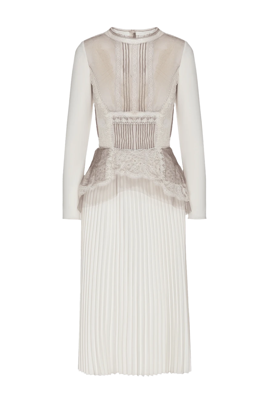 Ermanno Scervino сукня з поліестеру біла жіноча 150127 - фото 1