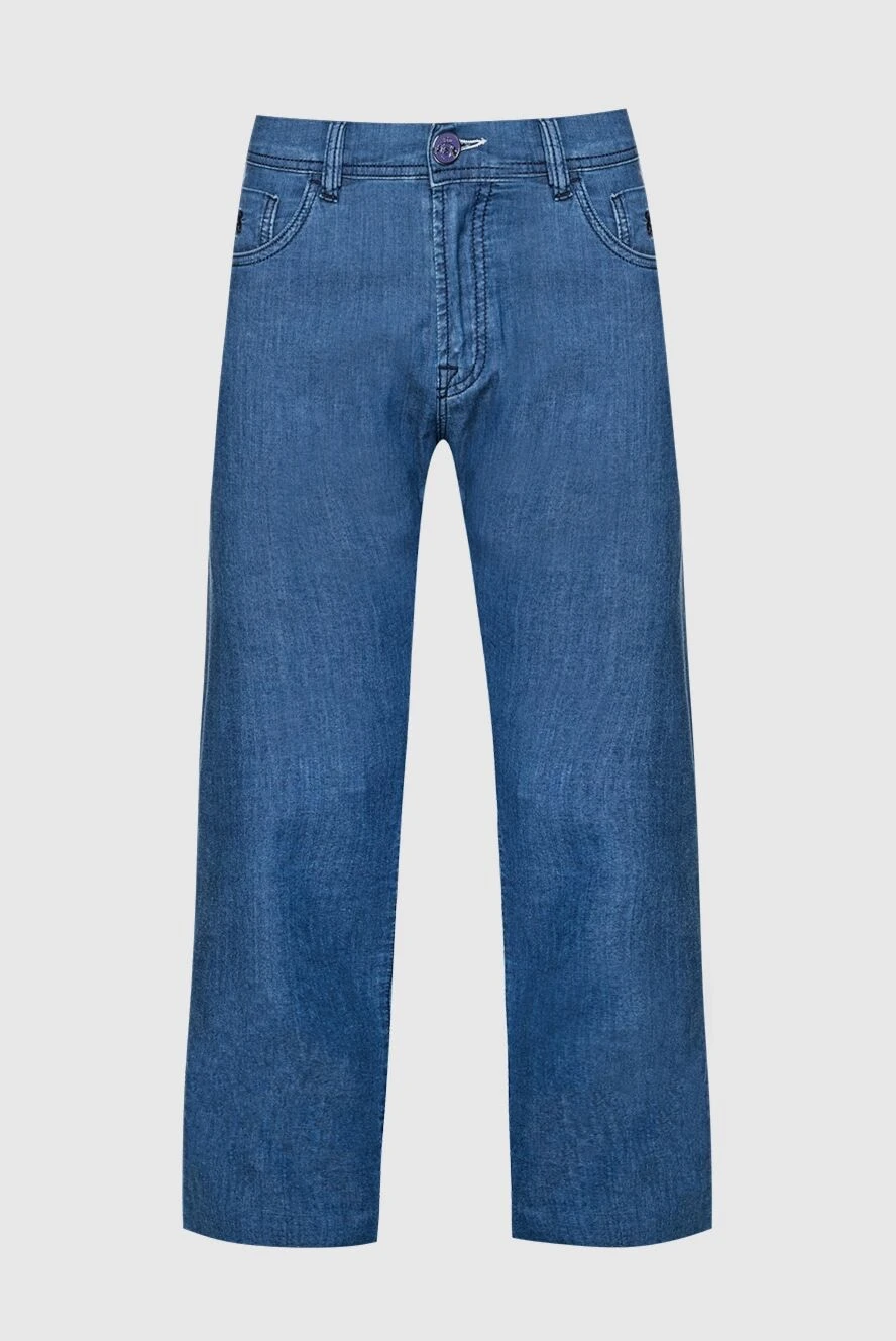 Scissor Scriptor чоловічі джинси з бавовни та поліуретану сині. чоловічі купити фото з цінами 150424