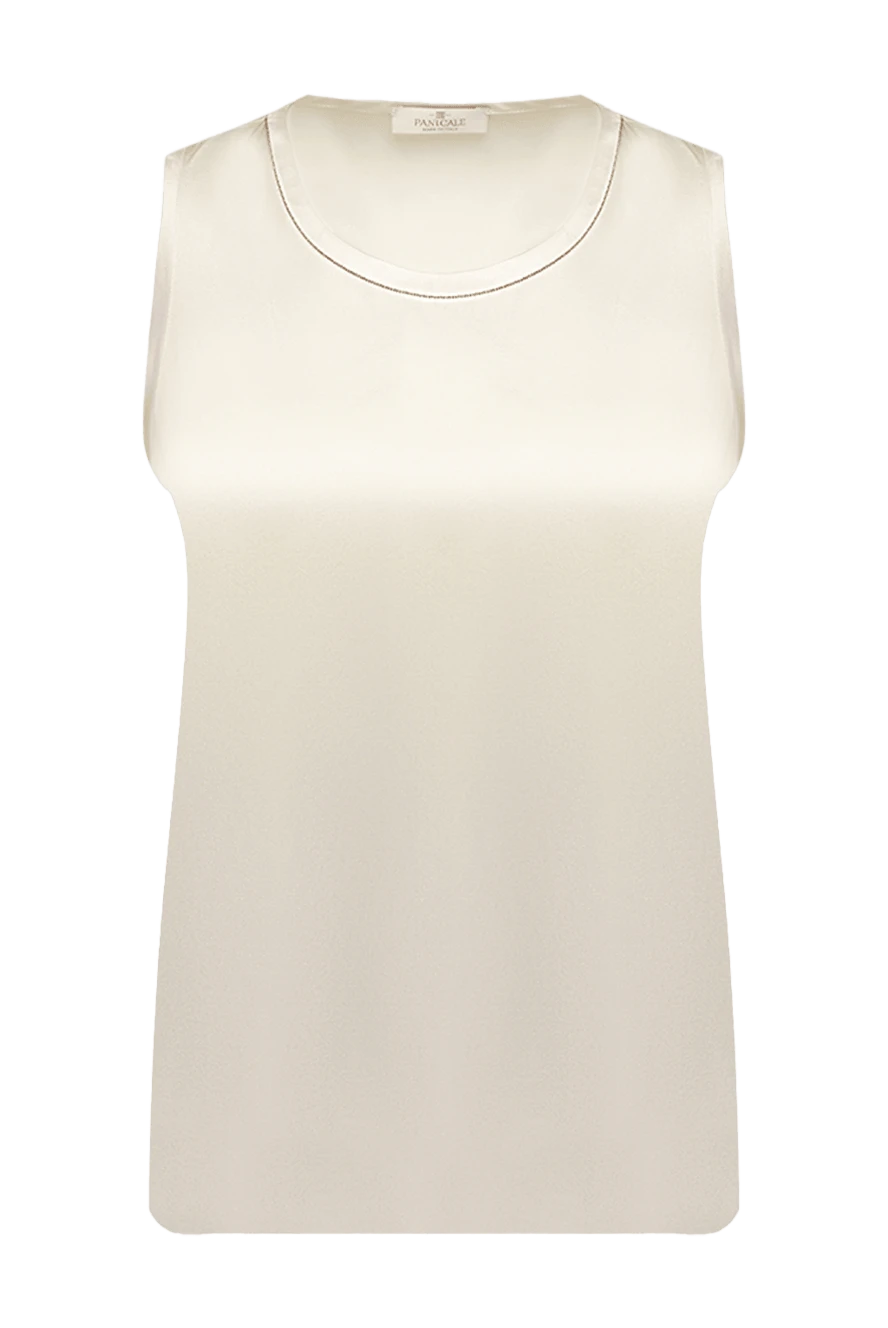 Panicale жіночі блуза з шовку біла жіноча купити фото з цінами 150427