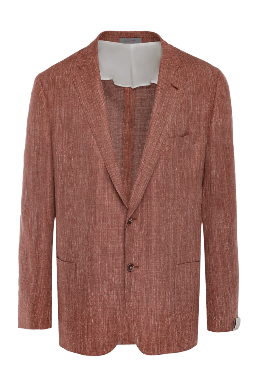 Corneliani man orange jacket for men 150480 - photo 1