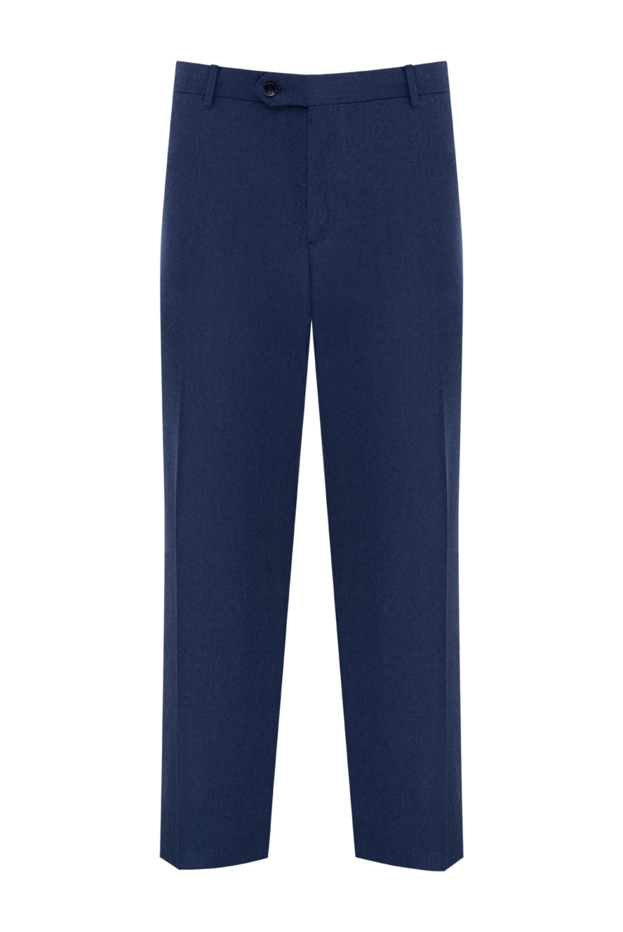 Lubiam man blue wool pants for men 151334 - photo 1