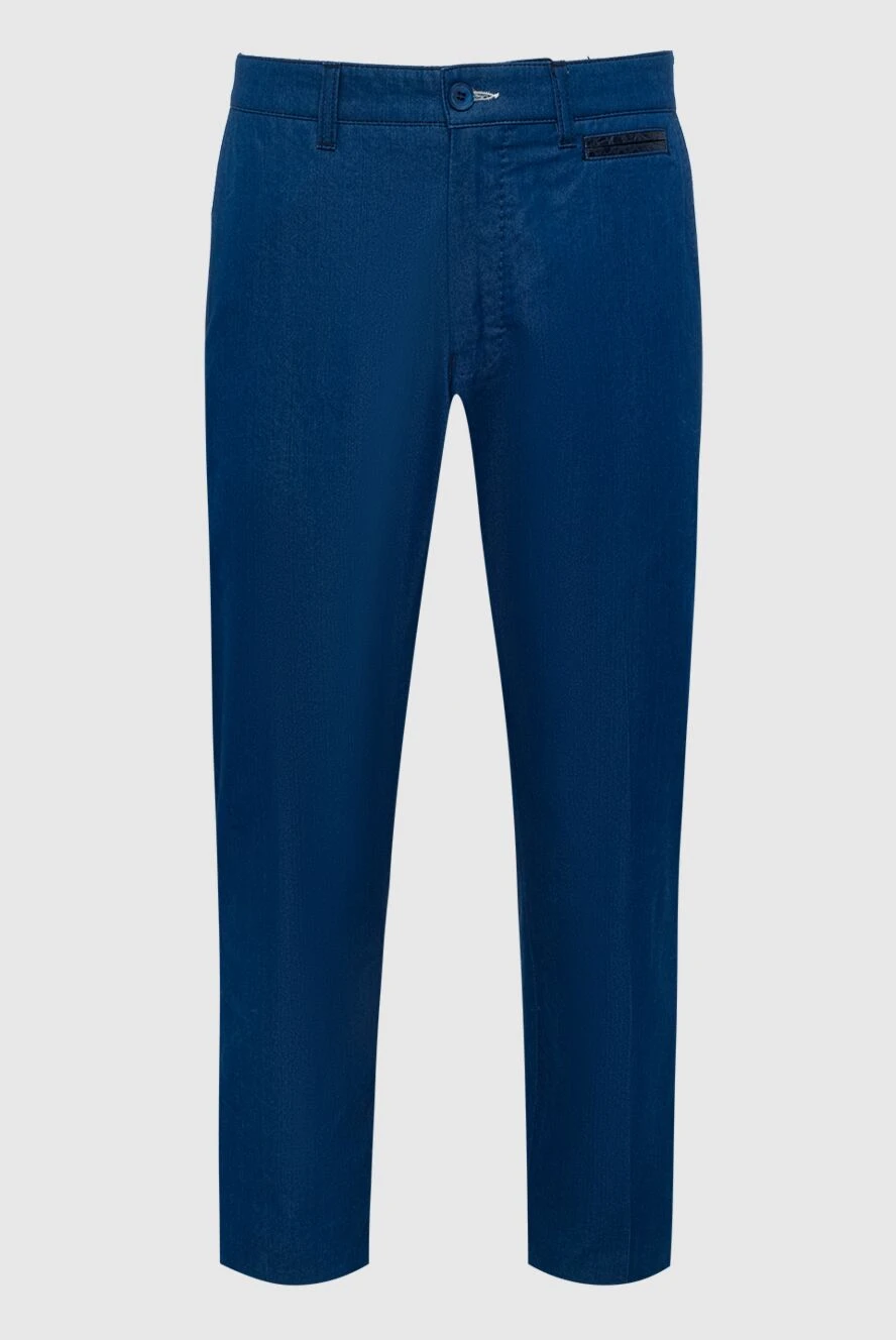 Scissor Scriptor мужские джинсы из хлопка и шелка синие мужские купить с ценами и фото 151397 - фото 1
