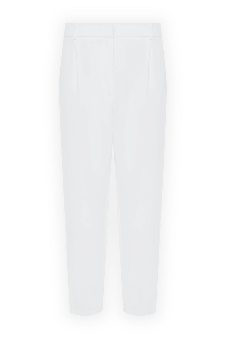 Peserico жіночі штани з льону білі жіночі купити фото з цінами 151484