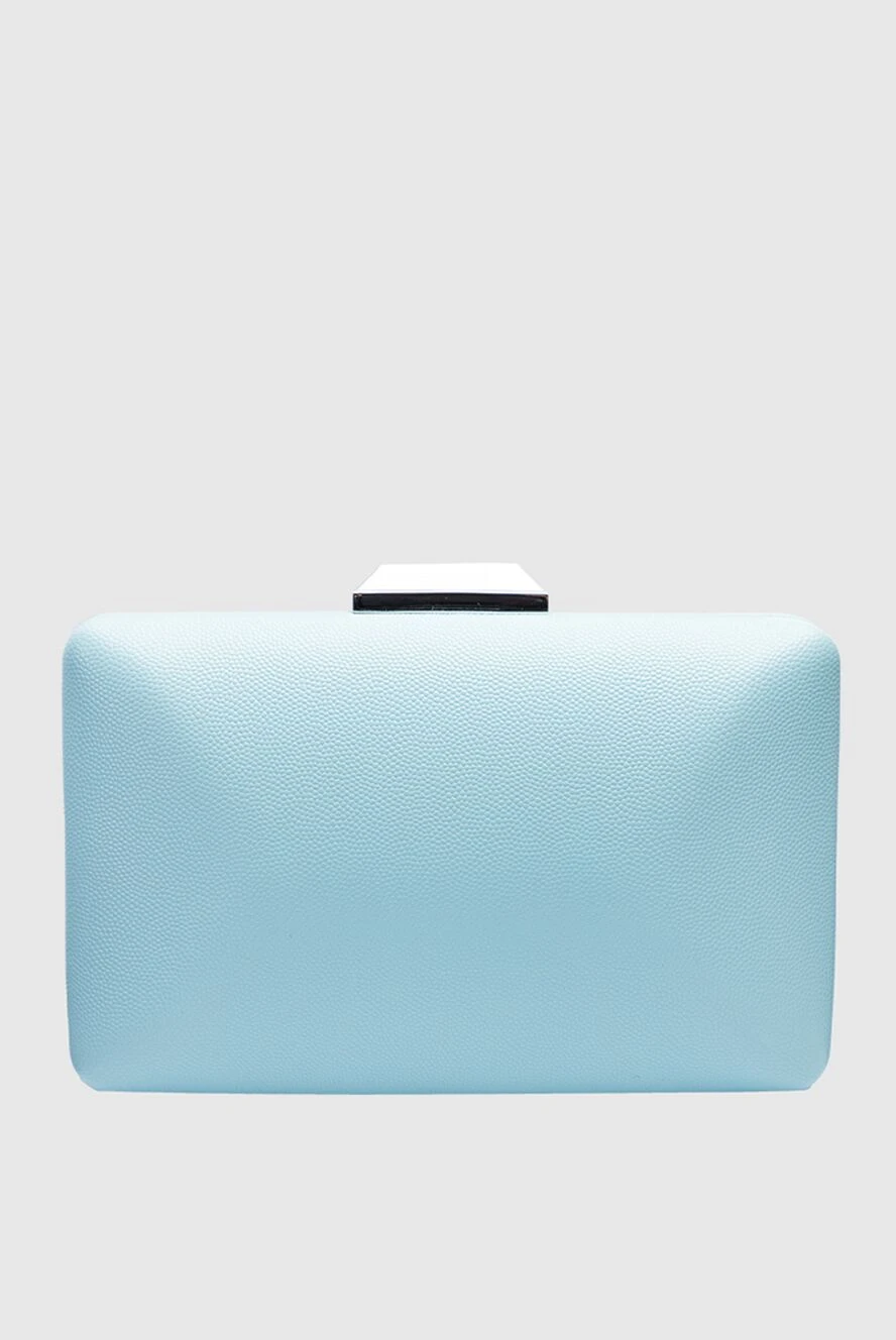 Olga Berg woman blue leather clutch for women buy with prices and photos 151568