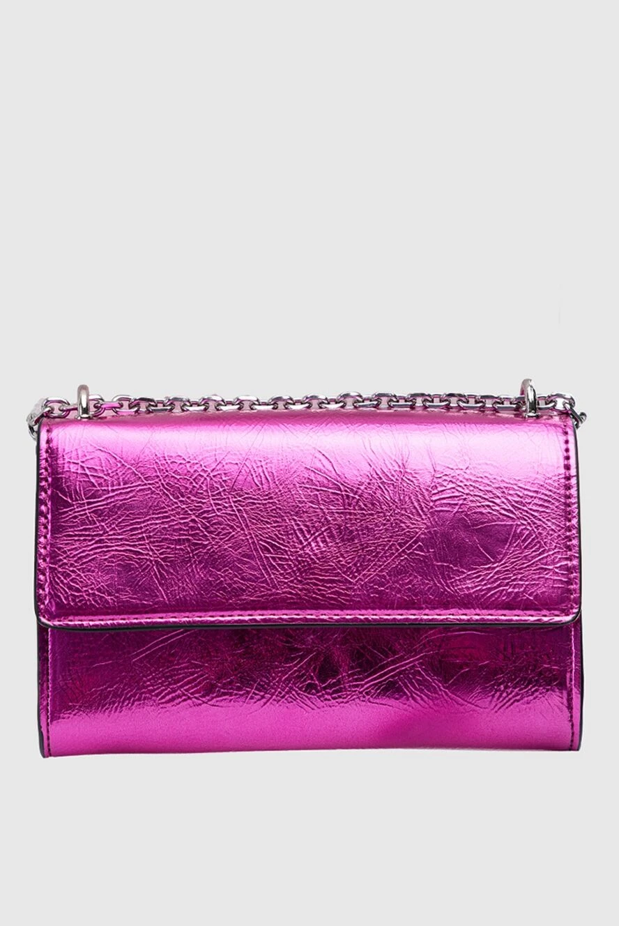 Olga Berg woman pink leather clutch for women buy with prices and photos 151570