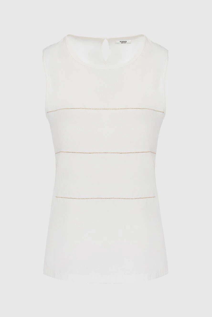 Peserico жіночі блуза з шовку біла жіноча купити фото з цінами 151591 - фото 1