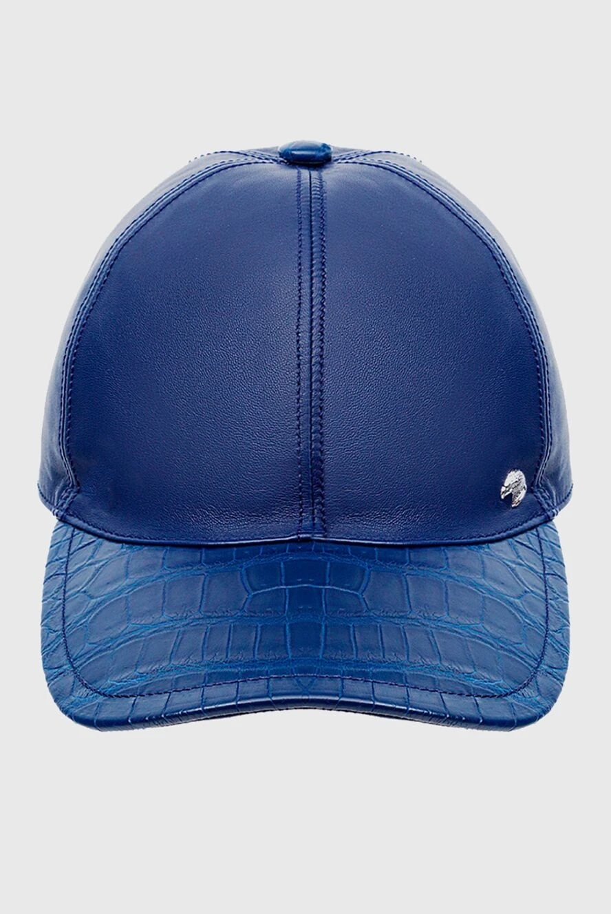 Stefano Ricci crocodile leather baseball cap with a textured visor 152244 - photo 1