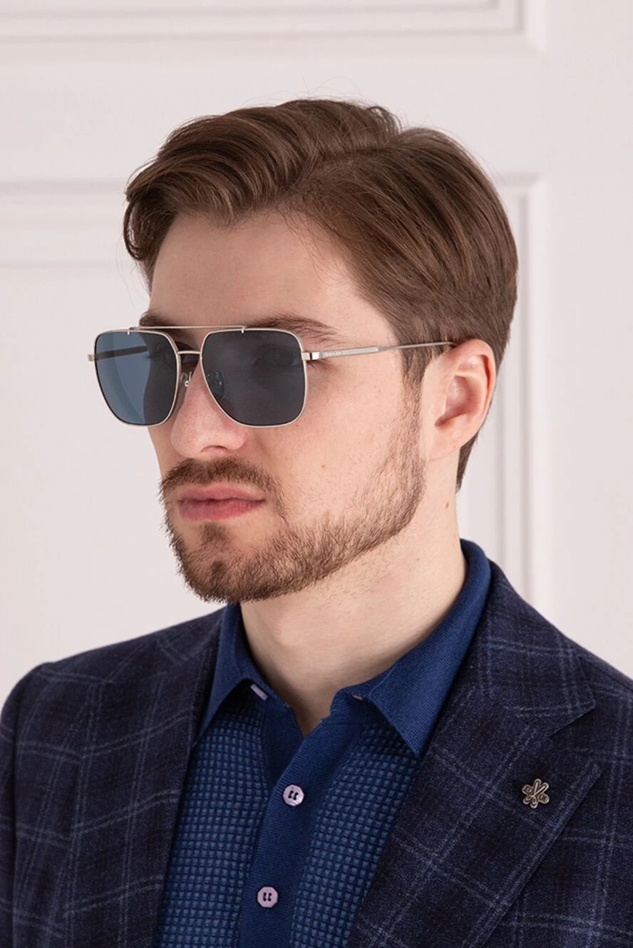 Chopard мужские очки солнцезащитные из металла и пластика синие мужские купить с ценами и фото 152355 - фото 2