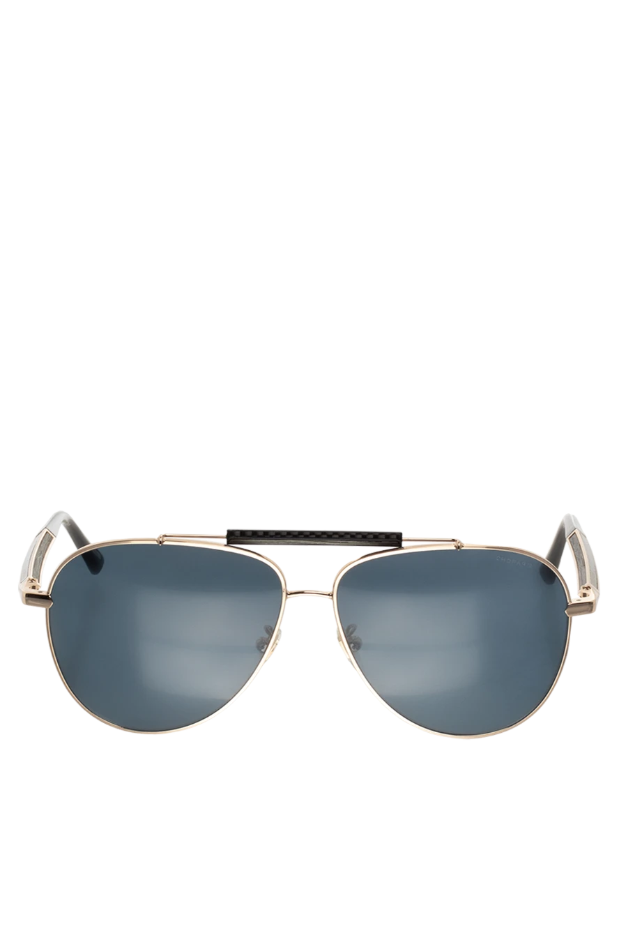 Chopard чоловічі окуляри сонцезахисні з металу та пластику сині чоловічі купити фото з цінами 152356