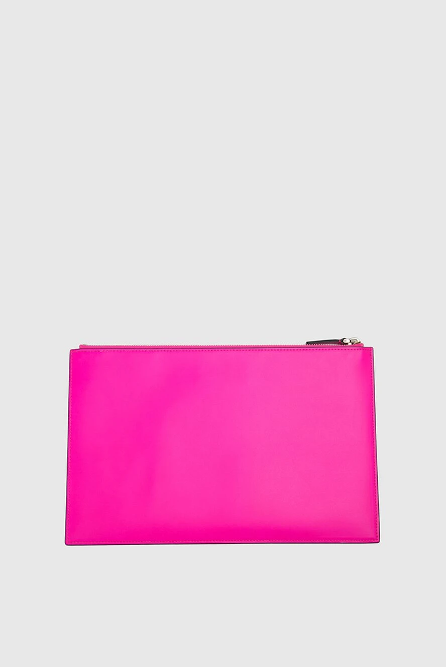 Valentino woman pink leather makeup bag for women buy with prices and photos 152374
