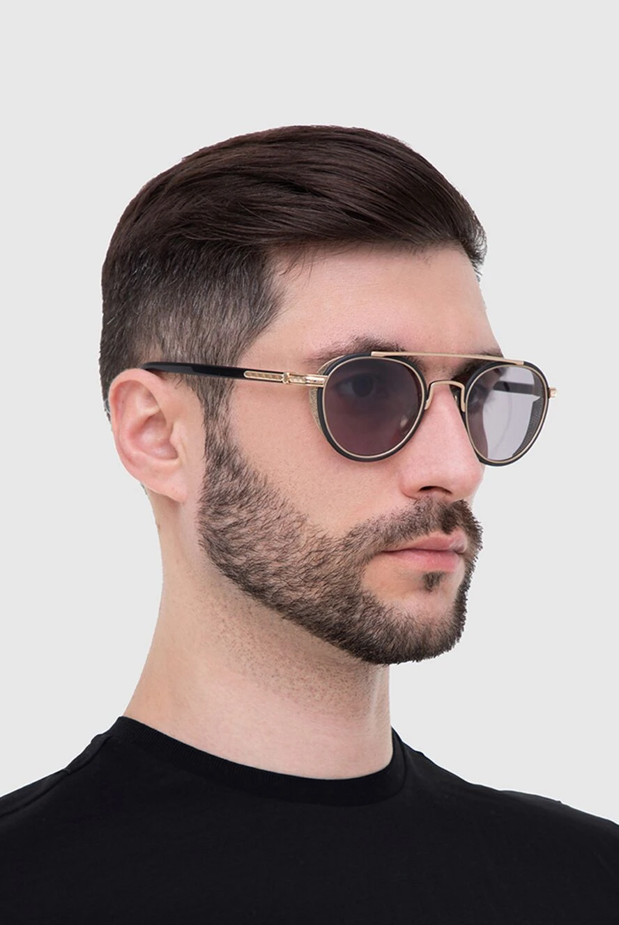 Chrome Hearts чоловічі окуляри з металу та пластику сірі купити фото з цінами 152725
