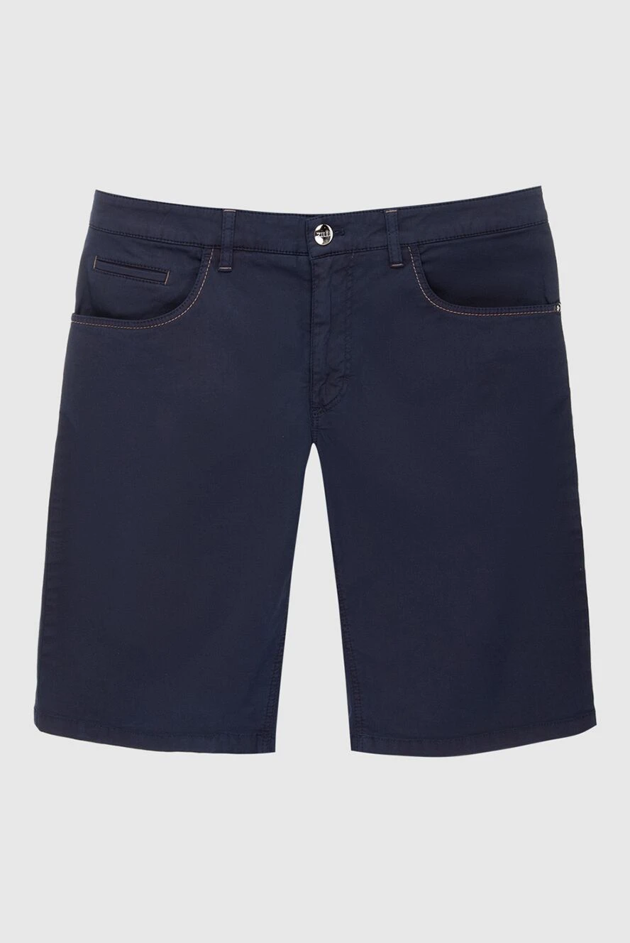 Zilli man blue cotton and elastane shorts for men 152777 - photo 1