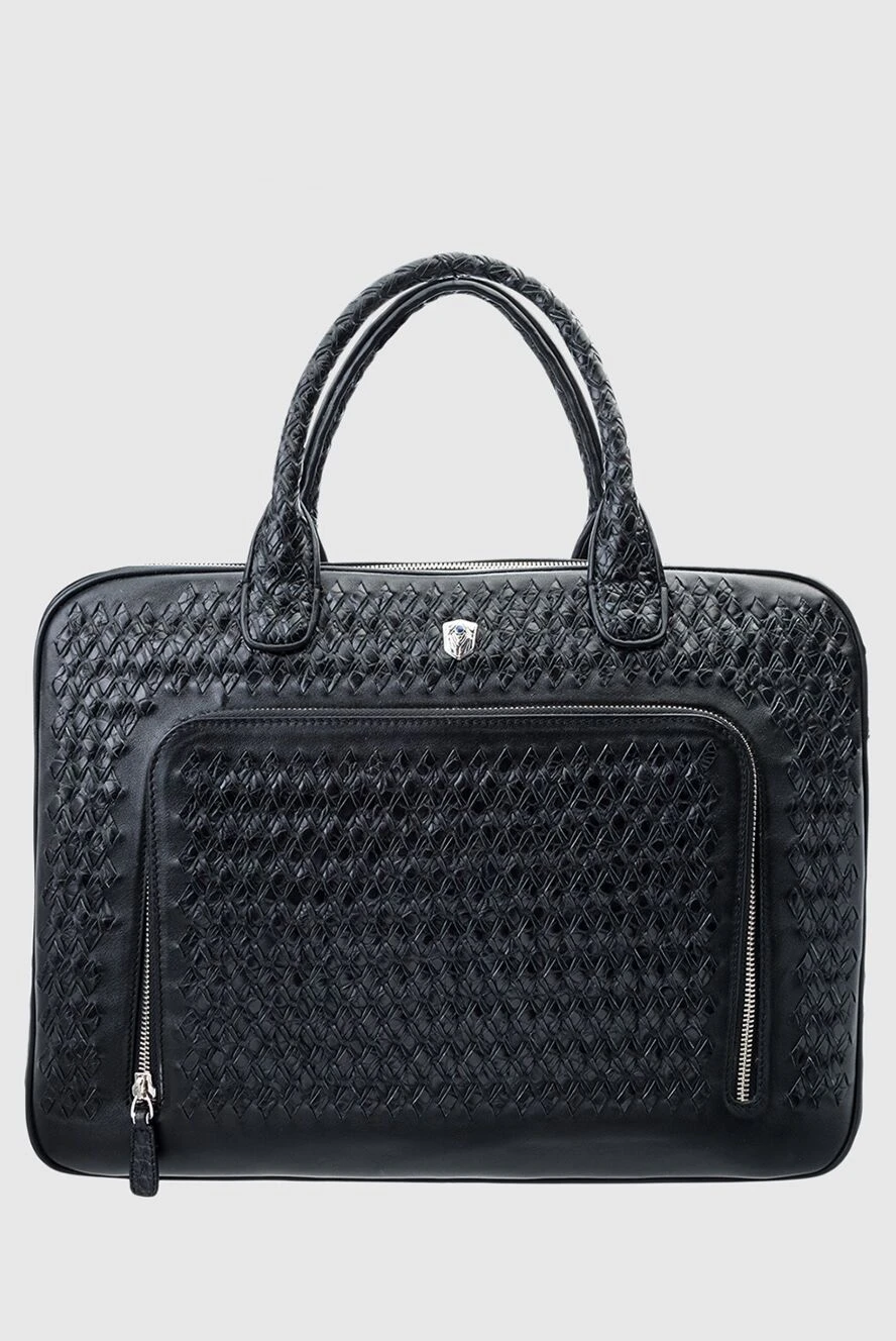 Tardini мужские портфель из кожи черный мужской купить с ценами и фото 153072 - фото 1