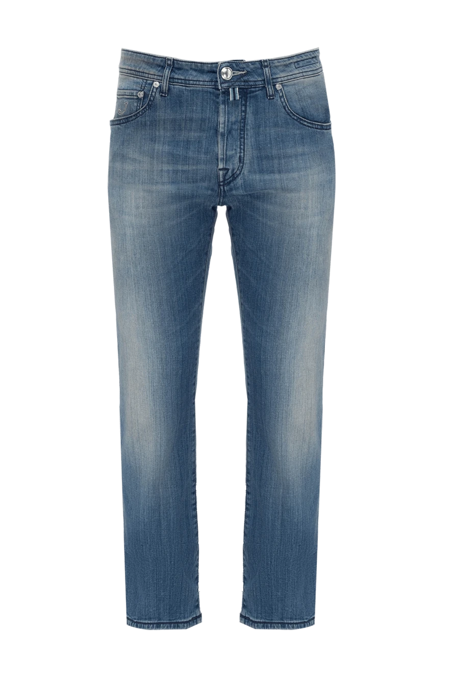 Jacob Cohen мужские джинсы из хлопка синие мужские купить с ценами и фото 153243 - фото 1