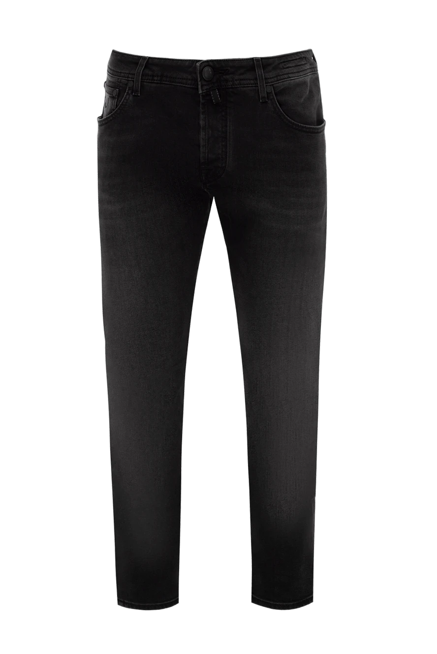 Jacob Cohen мужские джинсы из хлопка черные мужские купить с ценами и фото 153286 - фото 1