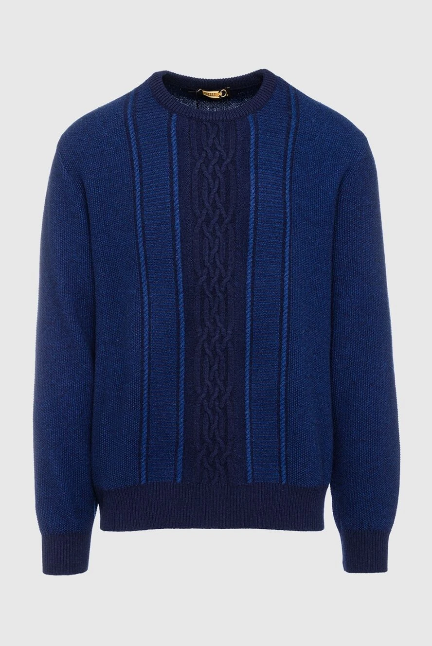 Zilli man cashmere jumper blue for men 153496 - photo 1