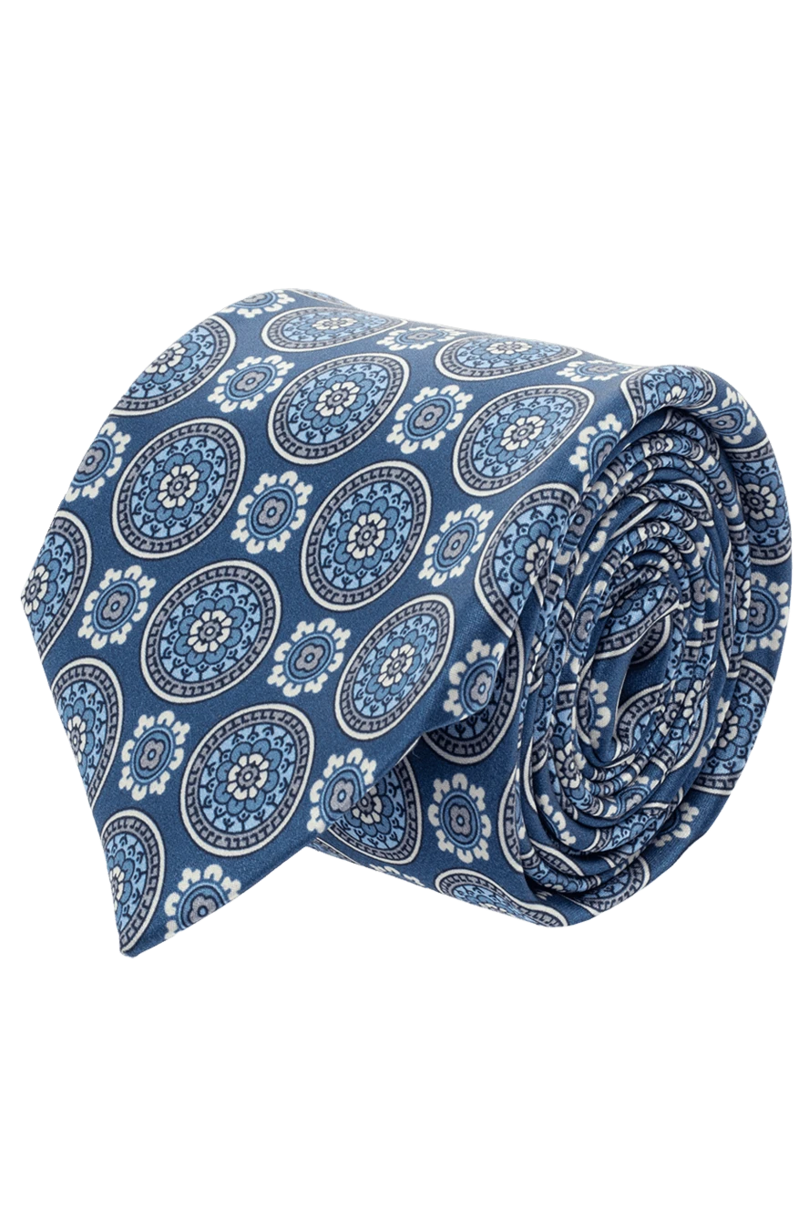 Corneliani мужские галстук из шелка синий мужской купить с ценами и фото 153827 - фото 1