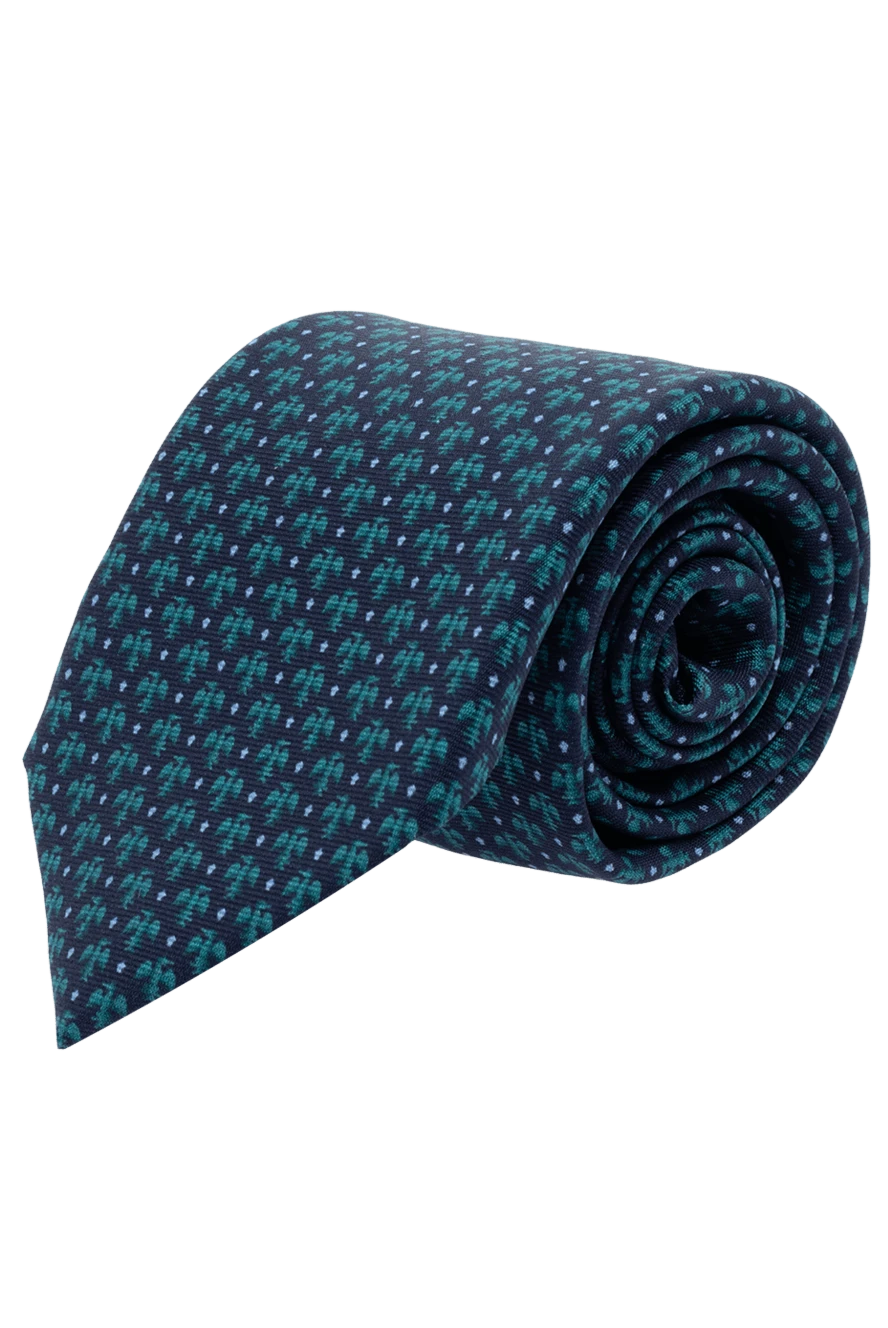 Corneliani чоловічі краватка з шовку синя чоловіча купити фото з цінами 153829