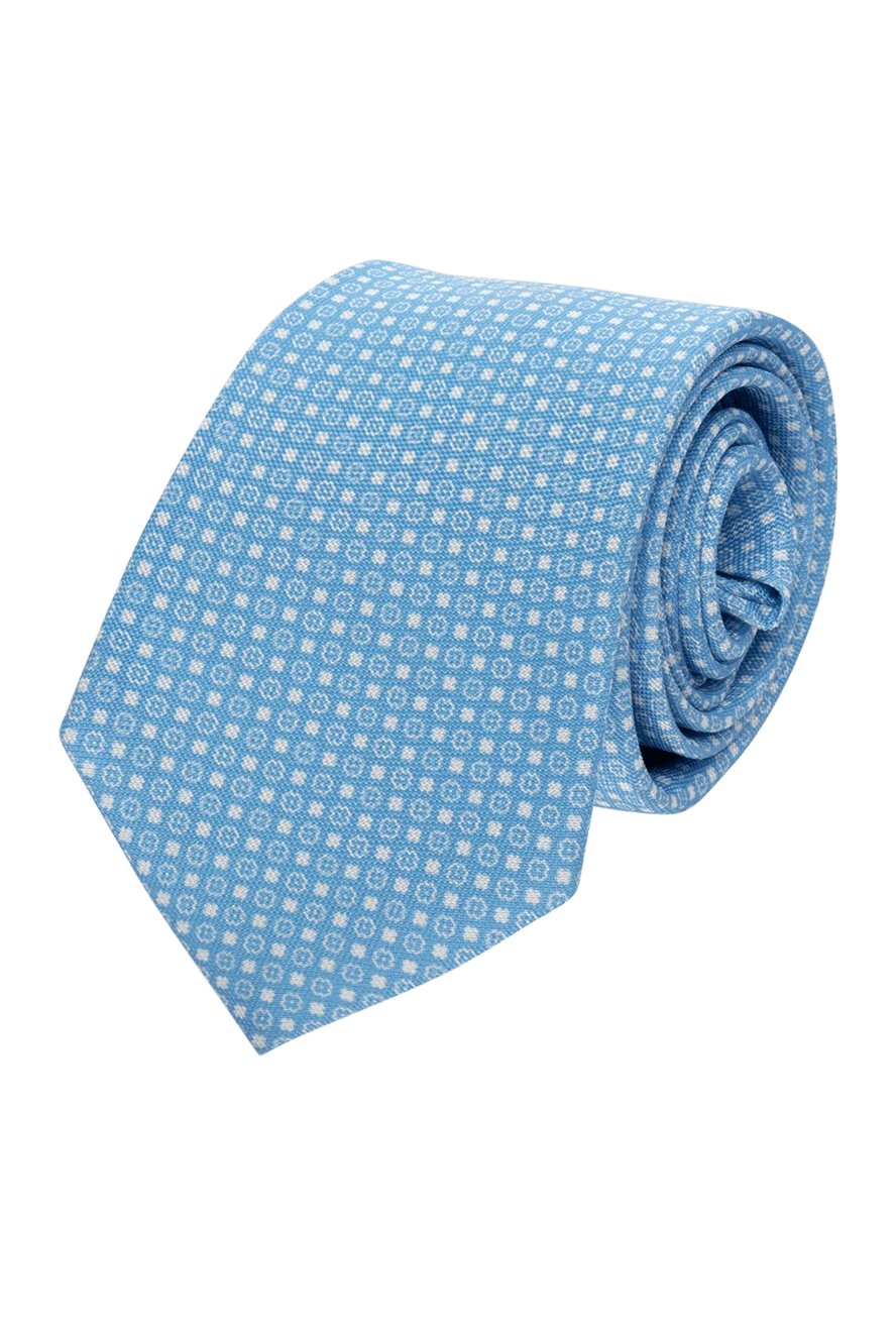 Corneliani чоловічі краватка з шовку блакитна чоловіча купити фото з цінами 153835 - фото 1