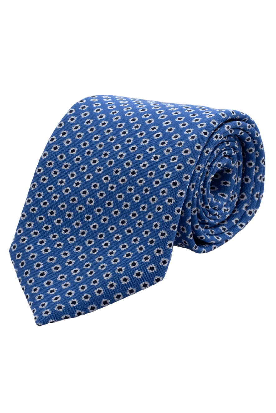 Corneliani мужские галстук из шелка синий мужской купить с ценами и фото 153846 - фото 1