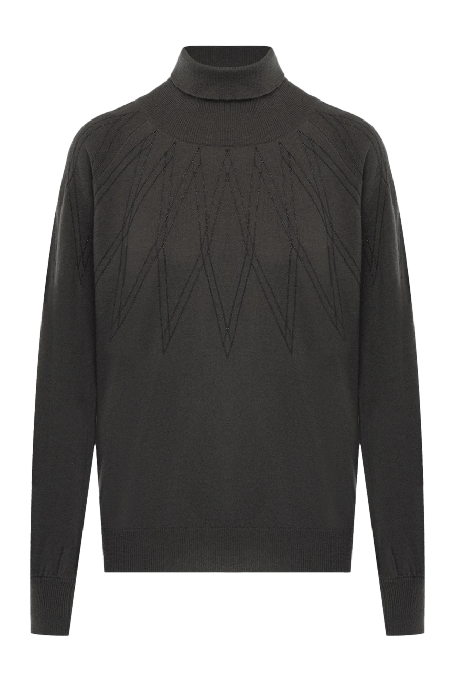 Brunello Cucinelli cashmere golf gray women's 154222 - photo 1