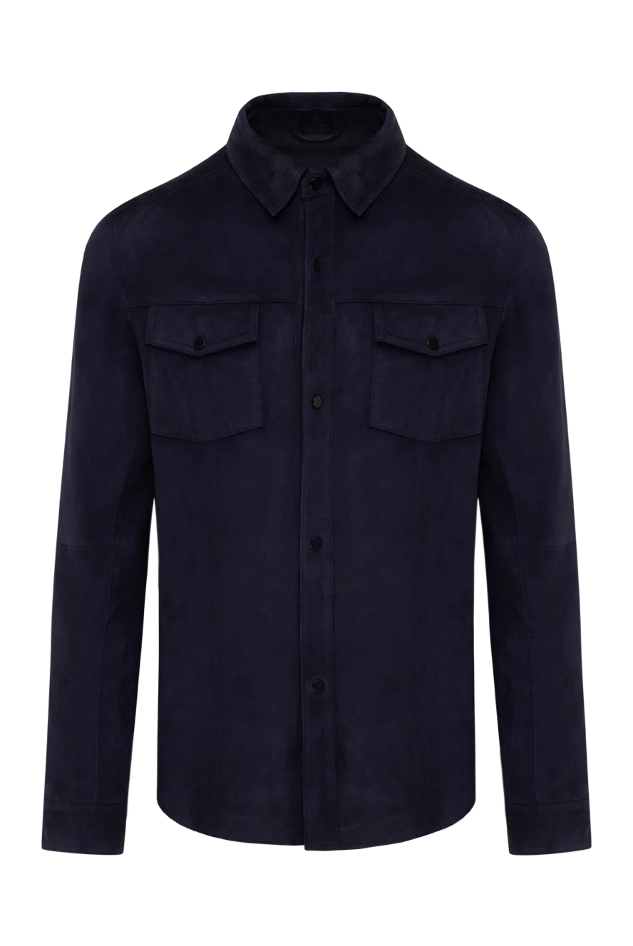 Torras man blue suede jacket for men buy with prices and photos 155293 - photo 1