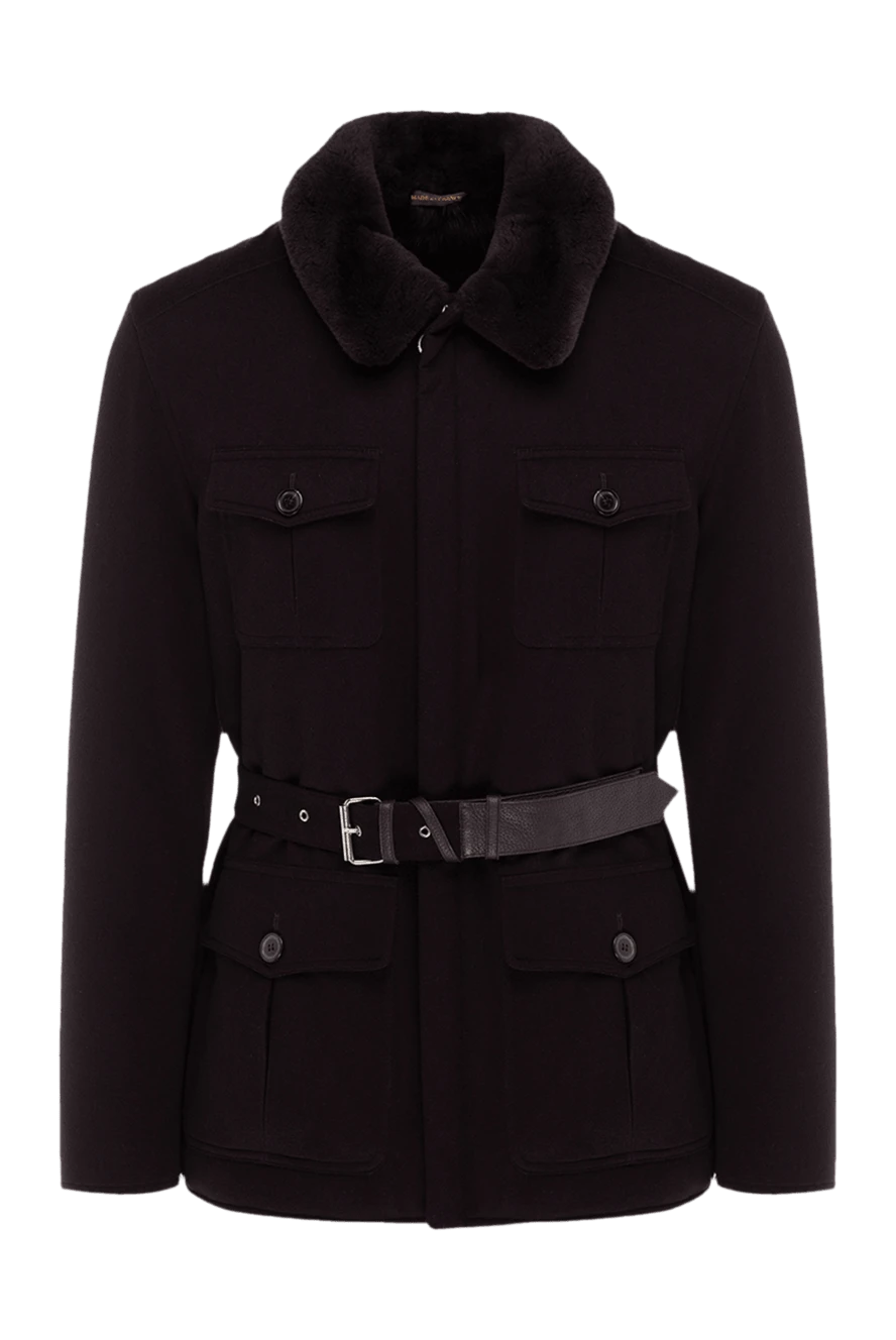 Seraphin мужские куртка на меху из кашемира бордовая мужская купить с ценами и фото 155340