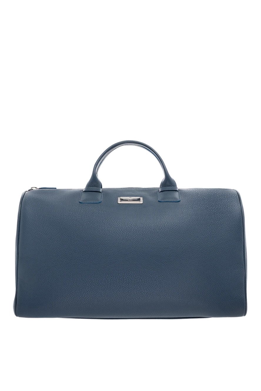 Corneliani мужские сумка дорожная из кожи синяя мужская купить с ценами и фото 155607