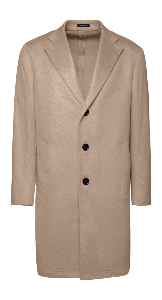 Sartoria Latorre man beige cashmere coat for men buy with prices and photos 155859