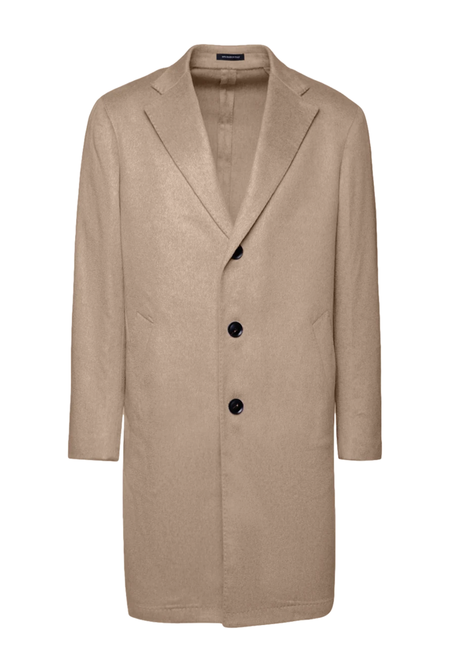 Sartoria Latorre man beige cashmere coat for men buy with prices and photos 155859 - photo 1