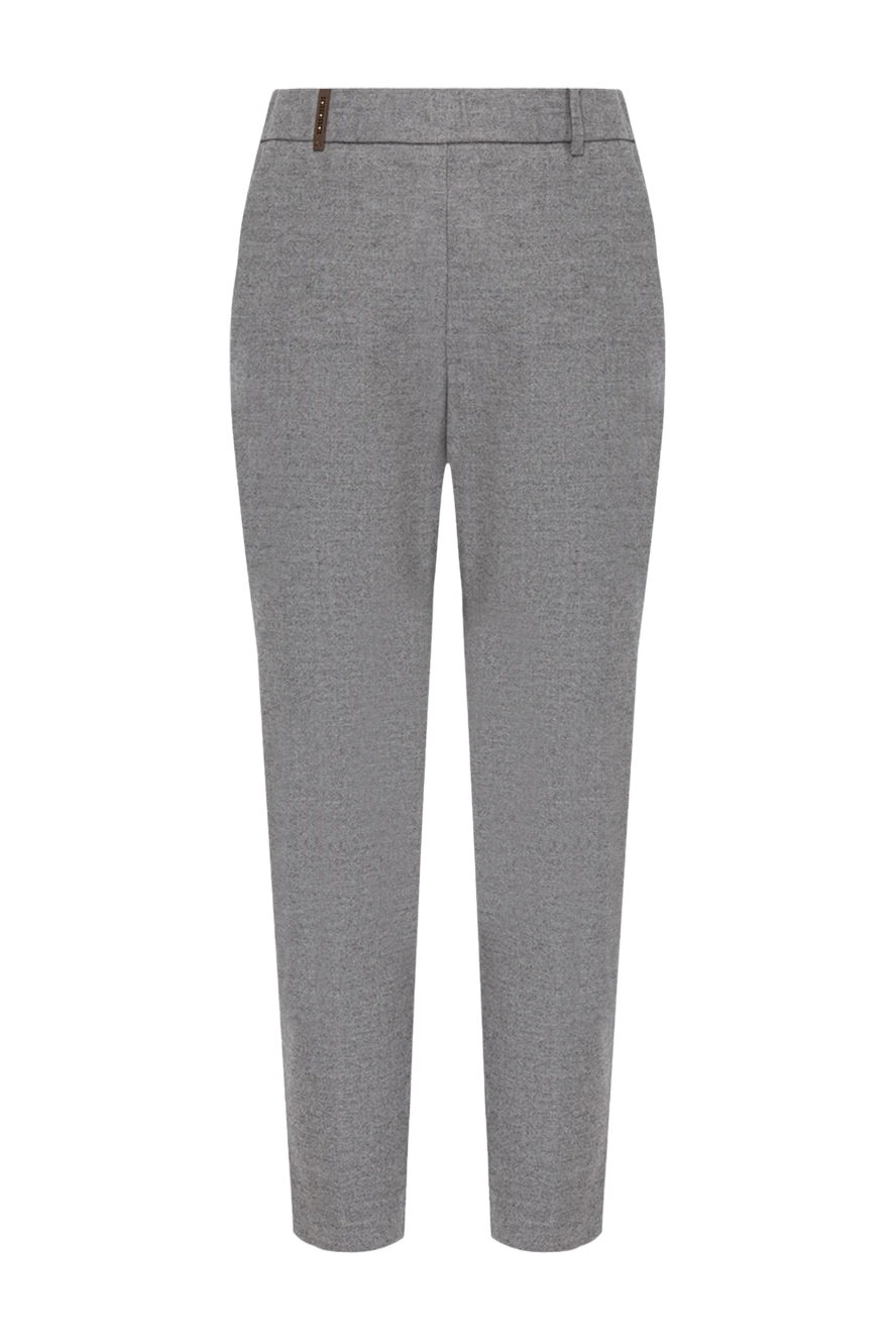 Peserico woman gray trousers for women buy with prices and photos 155923 - photo 1
