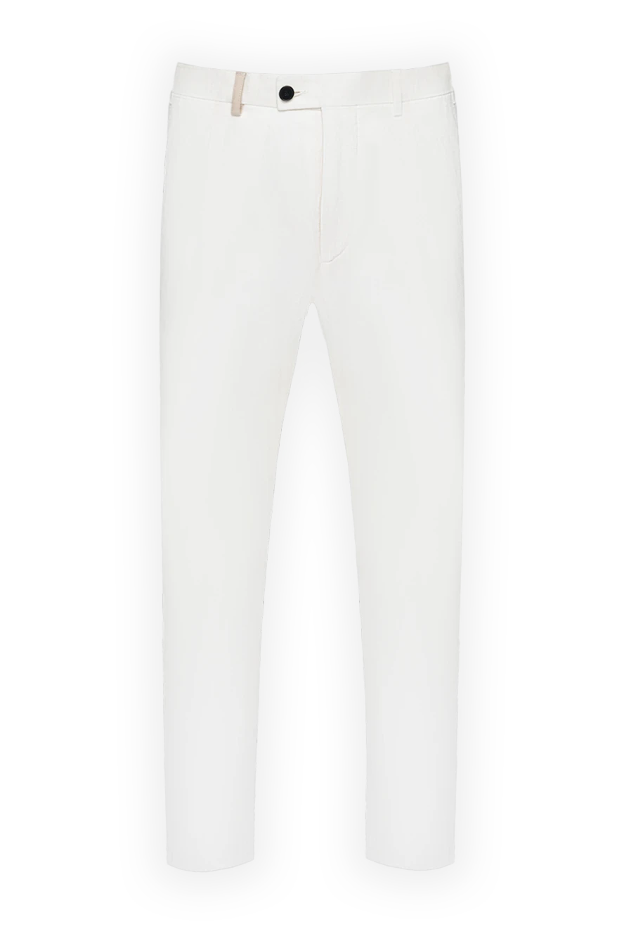 Torras man white linen pants for men 156510 - photo 1