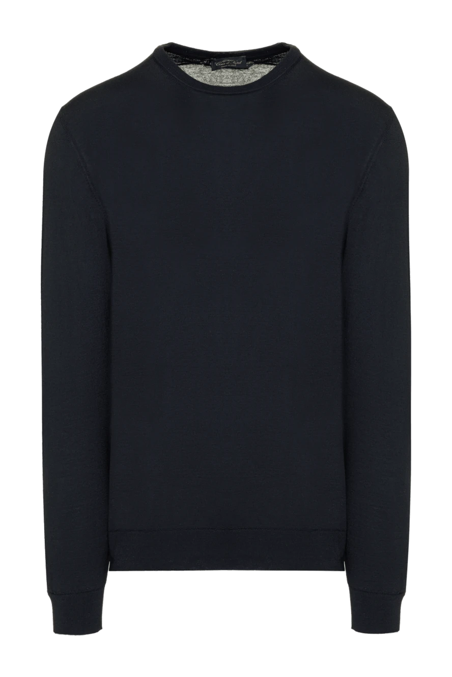 Cesare di Napoli black wool jumper for men 156824 - photo 1