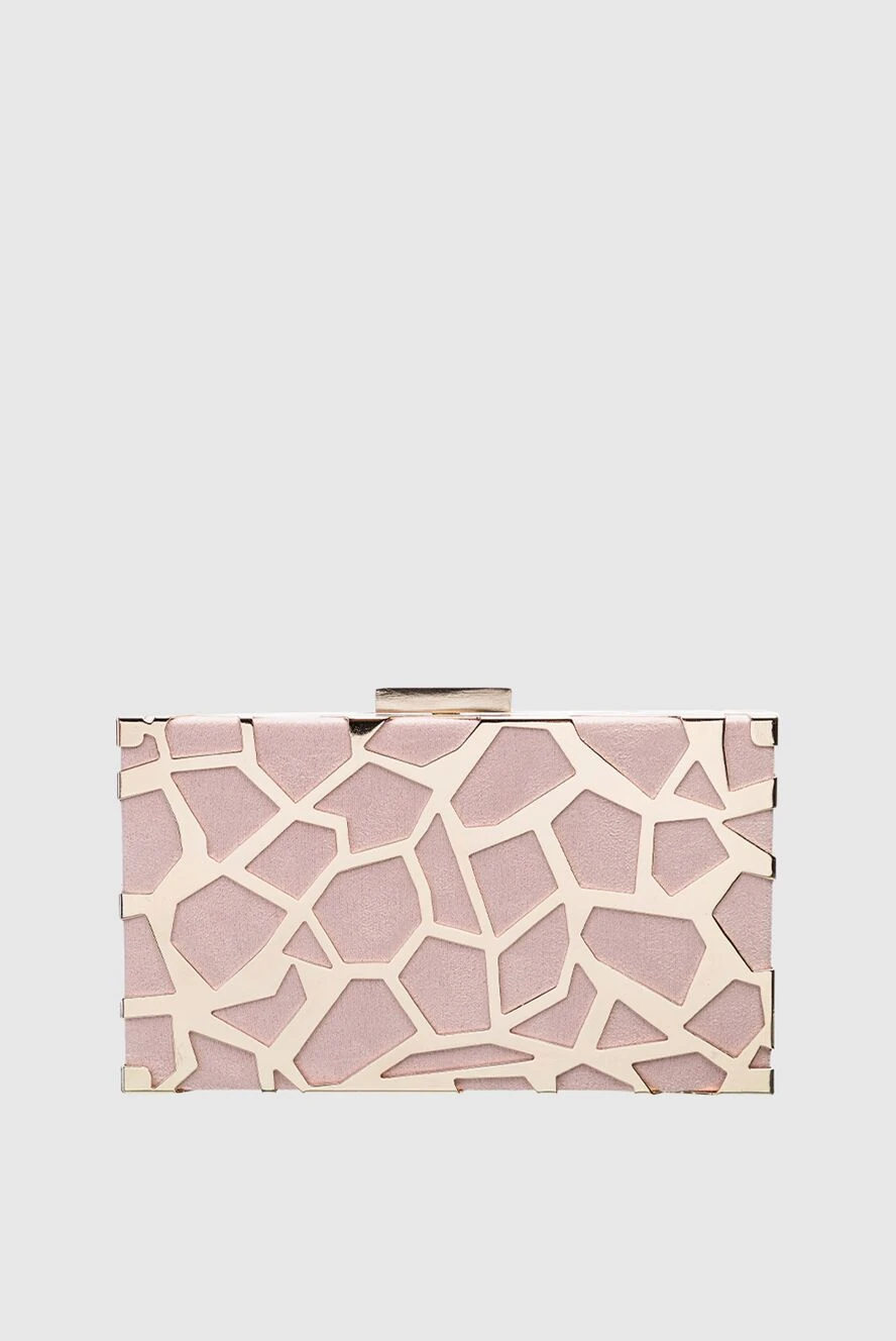 Olga Berg woman pink polyamide clutch for women buy with prices and photos 157388