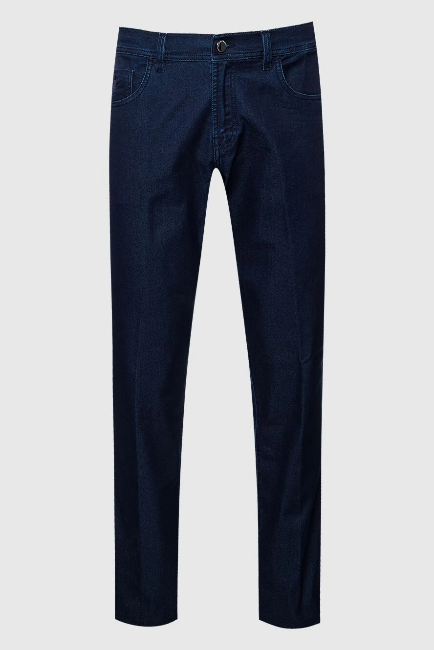 Scissor Scriptor мужские джинсы из хлопка и полиэстера синие мужские купить с ценами и фото 157673 - фото 1