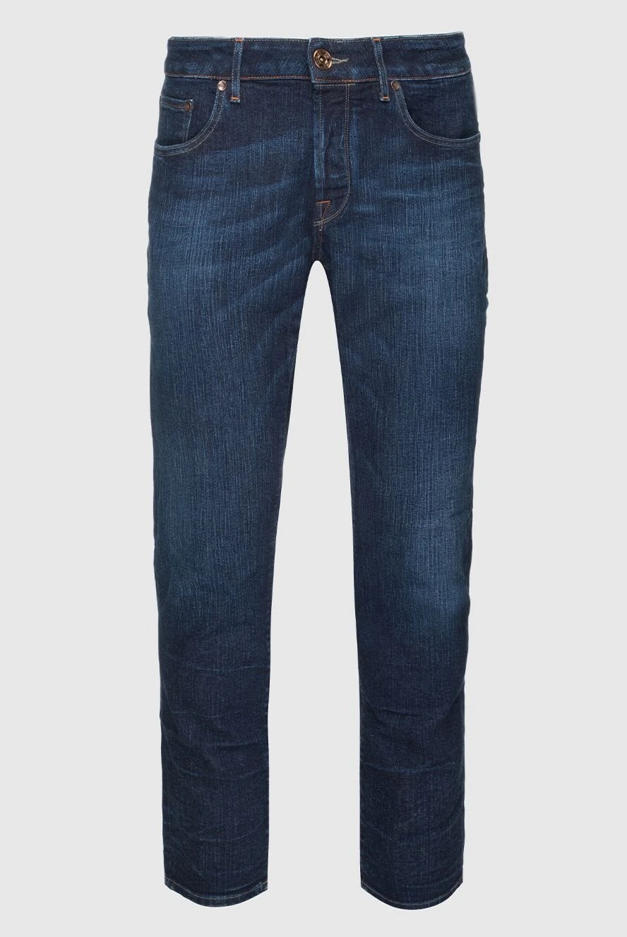 Jacob Cohen чоловічі джинси з бавовни сині чоловічі купити фото з цінами 158235