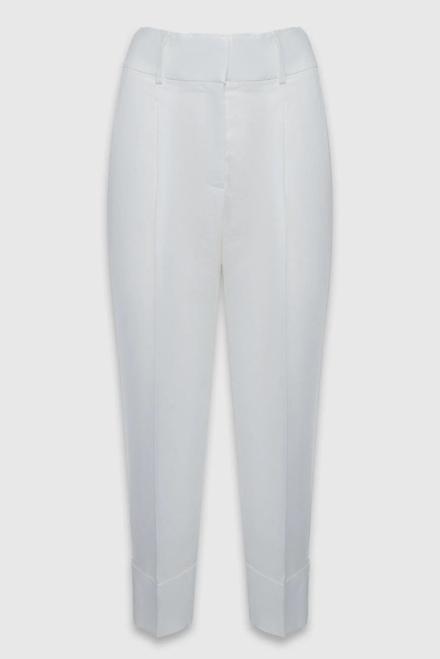 Peserico жіночі штани білі жіночі купити фото з цінами 158625 - фото 1